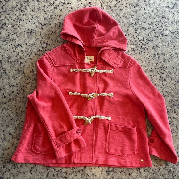 Women’s Ralph Lauren cropped 3/4 sleeve 100% cotton terry, jacket size medium - Picture 1 of 5